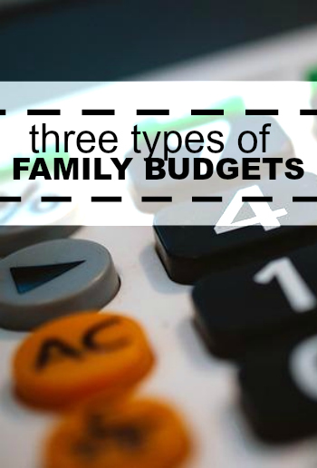 3 Types Of Family Budgets To Consider Everybody Loves Your Money