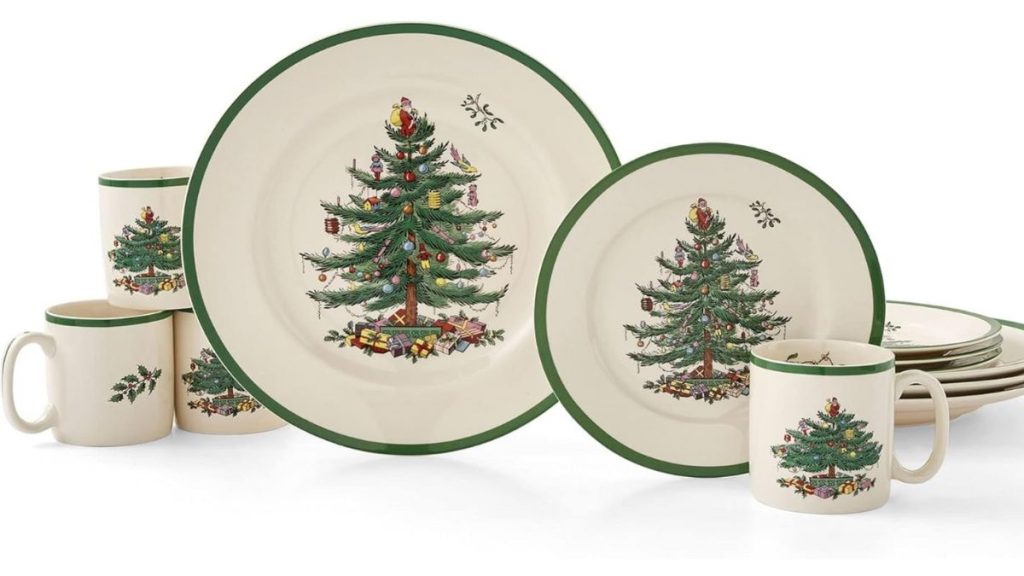 Spode Christmas Tree 12-Piece Set